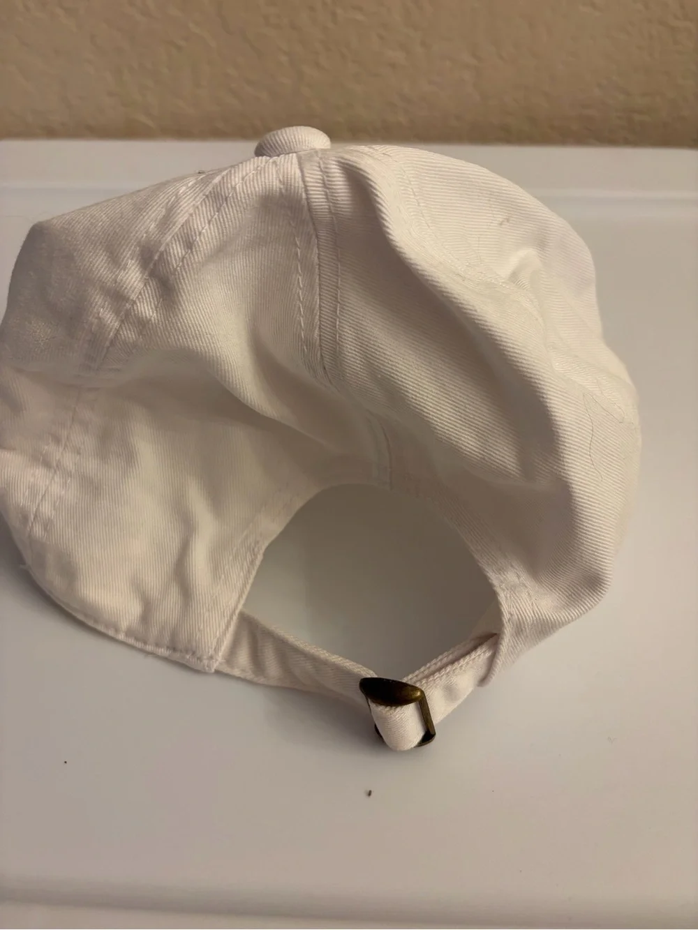 Bride Embellished White Baseball Cap